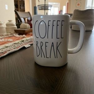 Rae dunn coffee break mug